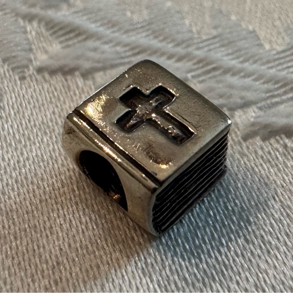 Pandora Silver Cross Charm Bead